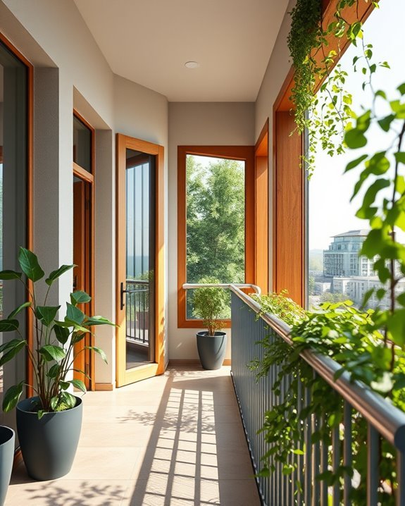 angled windows enhance aesthetics