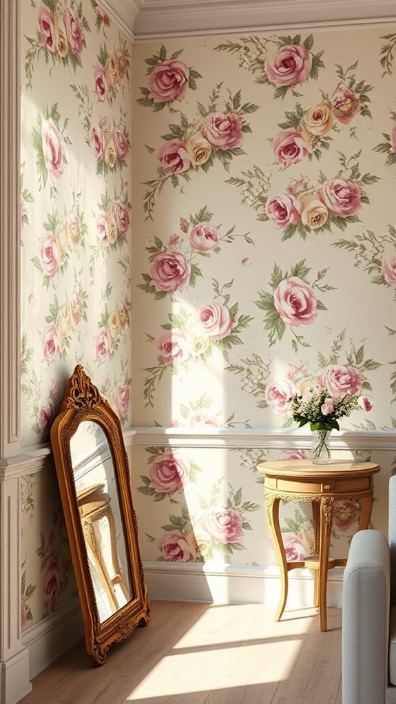 antique floral home decor