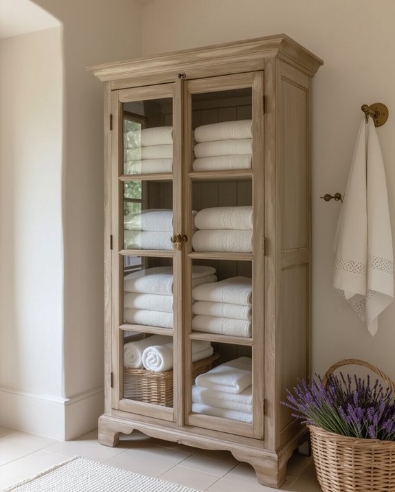 antique linen storage solutions