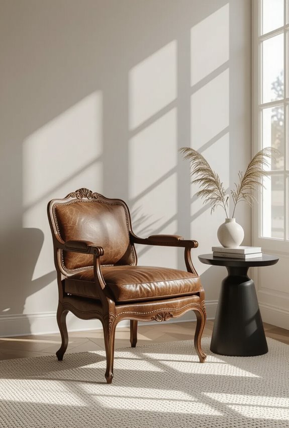 antique meets modern balanced juxtaposition