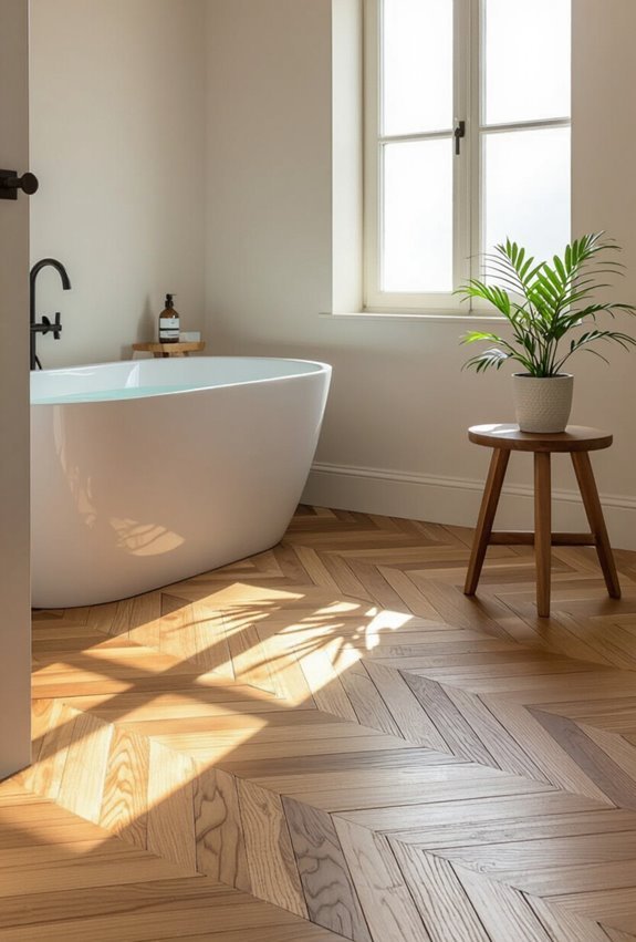 antique parquet medallion elegance