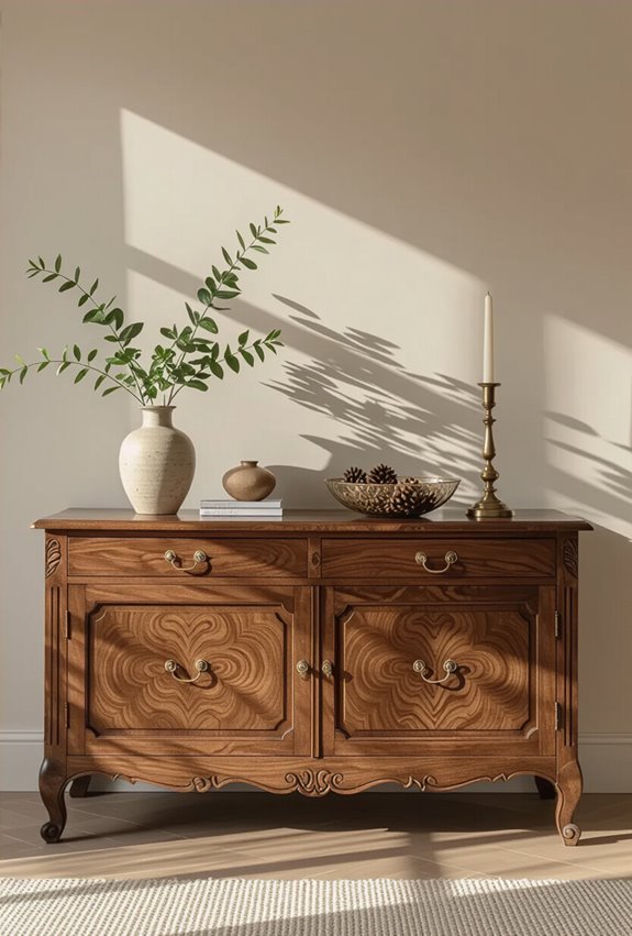 antique sideboard french provincial