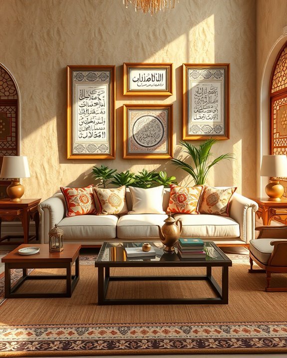 arabian inspired wall art fusion