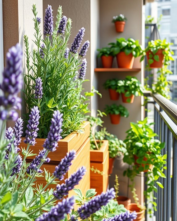 aromatherapy balcony garden transformation