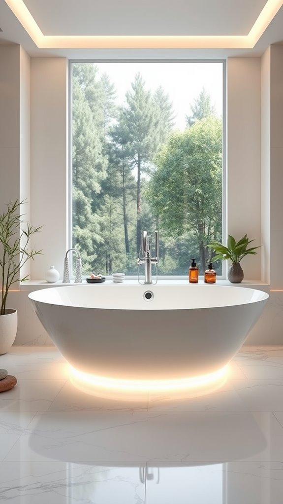 aromatherapy infused bathing experience