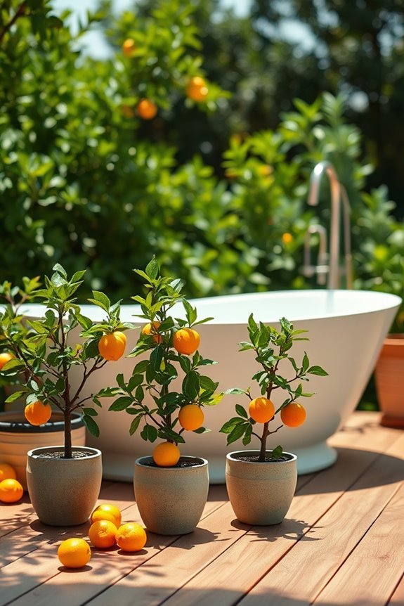 aromatic citrus tree care