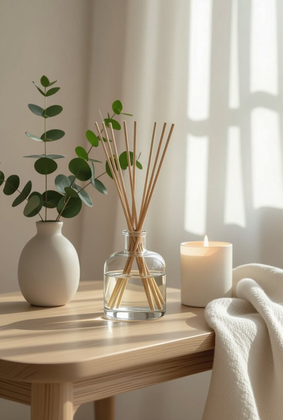 aromatic layered welcoming room ambiance
