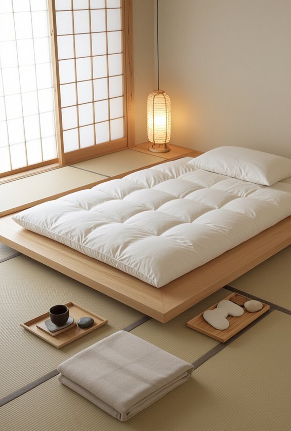 arrange bedroom for sleep