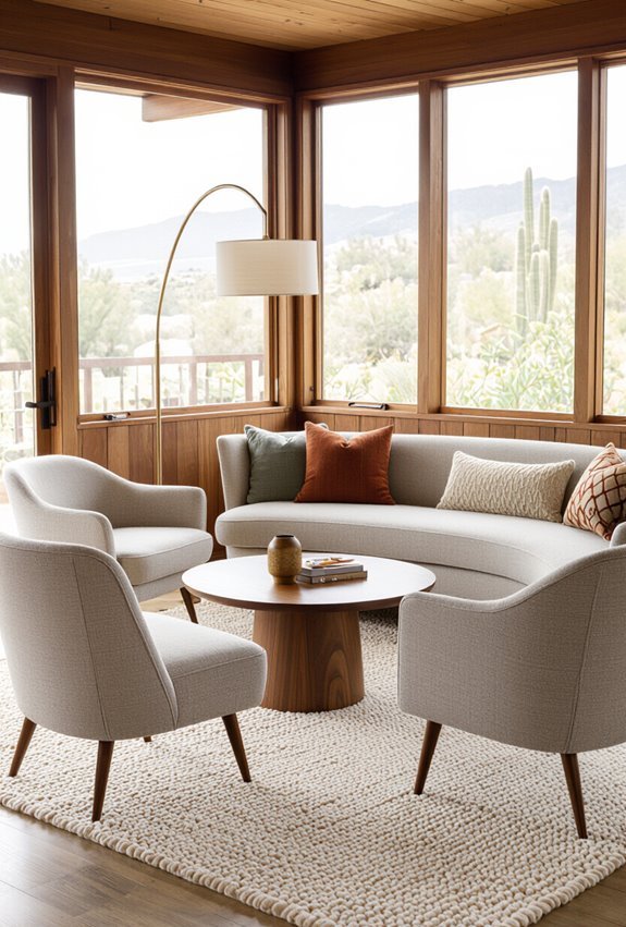 arrange furniture for conversation