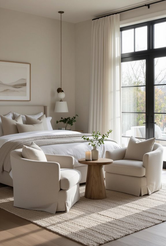 arrange seating for intimacy
