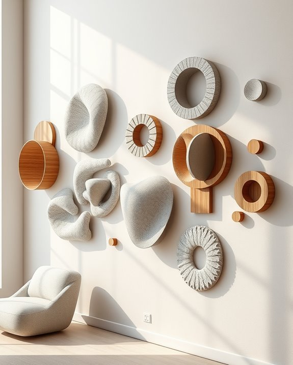 artistic acoustic wall sculptures