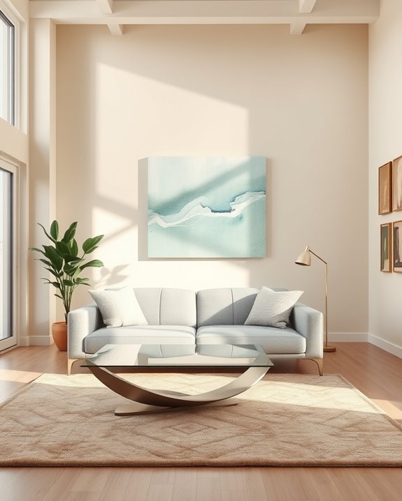 artistic balance in decor