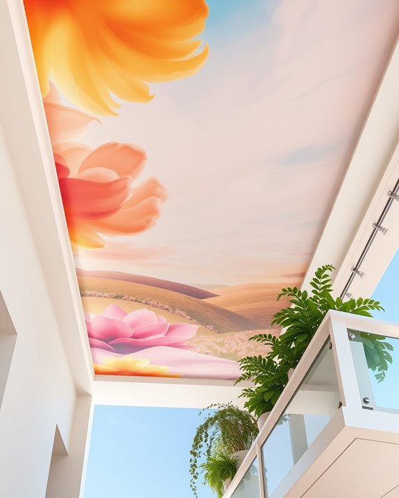 artistic balcony mural inspiration