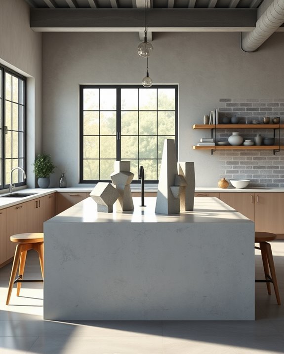 artistic beton kitchen sculptures