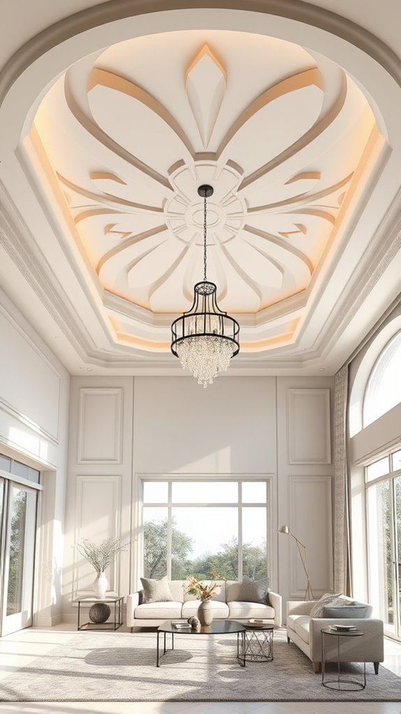 artistic ceiling design ideas