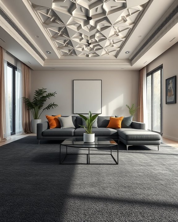 artistic ceiling design ideas