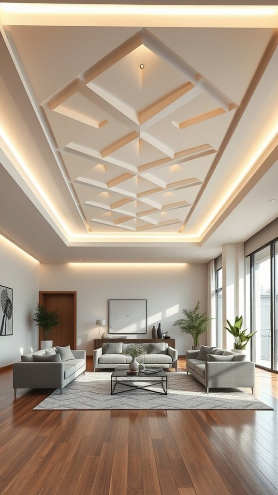 artistic ceiling design options