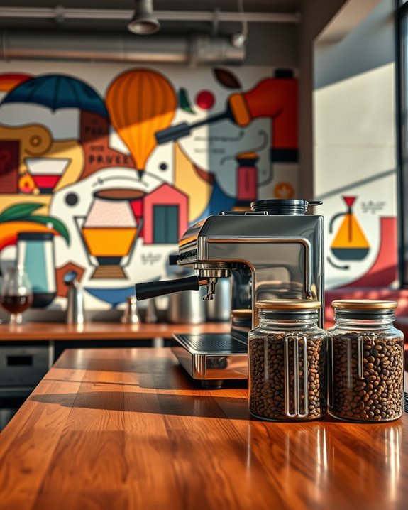 artistic coffee brewing techniques