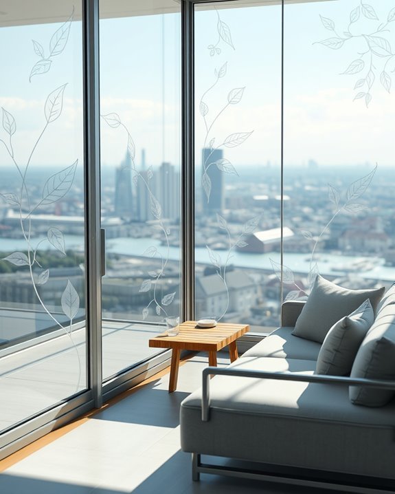 artistic etched glass designs