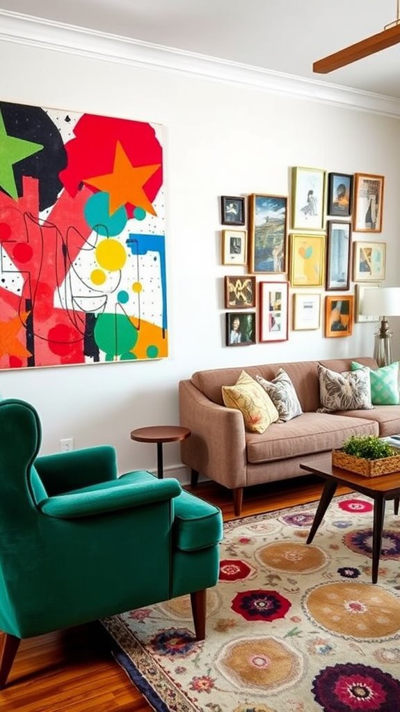 artistic expression on walls