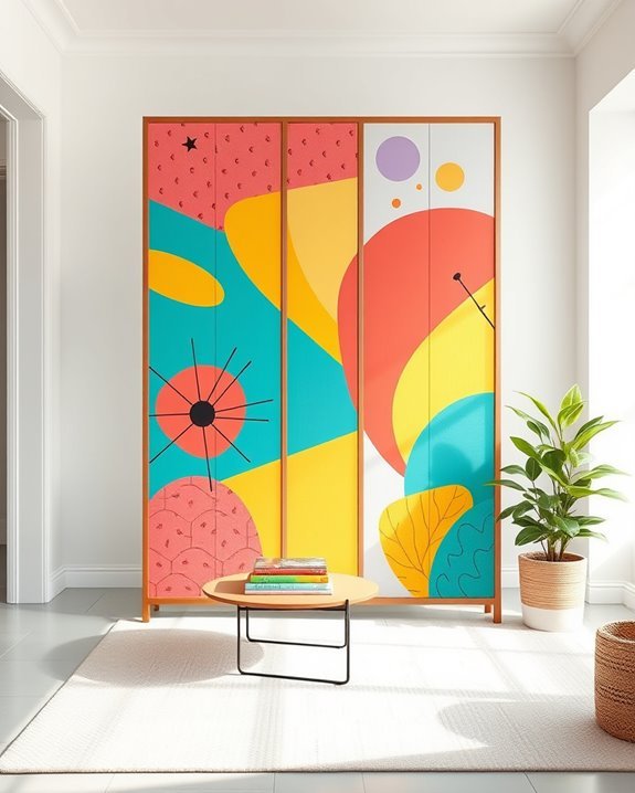 artistic functional room dividers