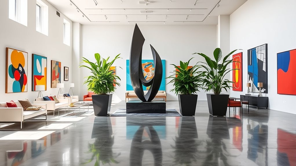 View of 40 Art-Forward Interior Design Ideas for Galleries and Homes Alike