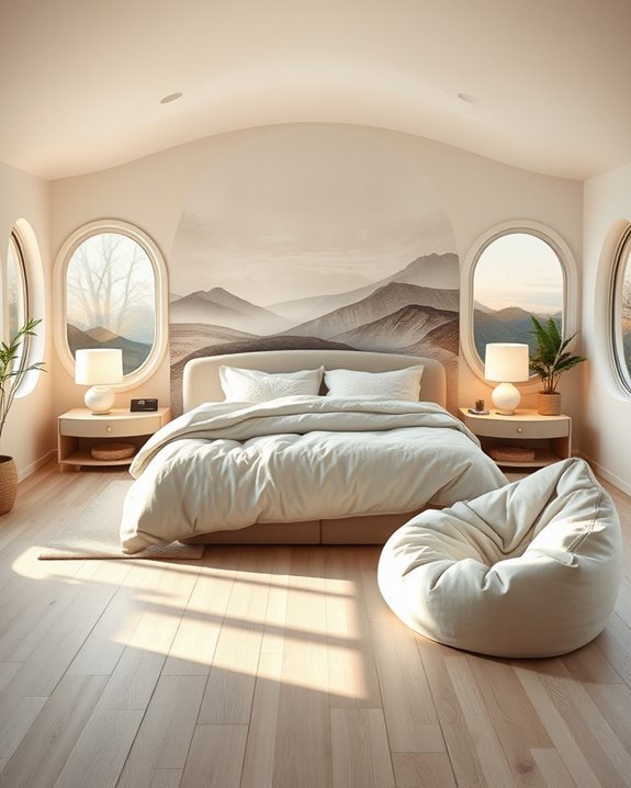 artistic murals for bedrooms