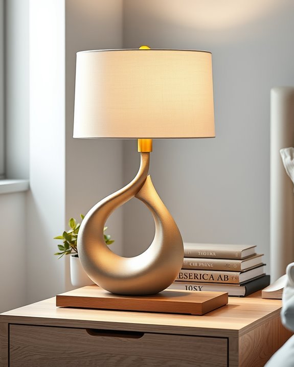artistic sculptural table lamps