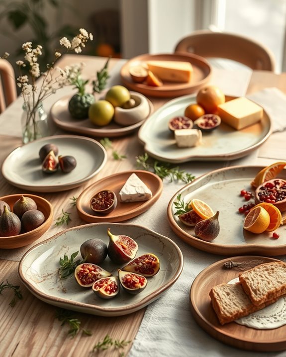 artistic serving platter options