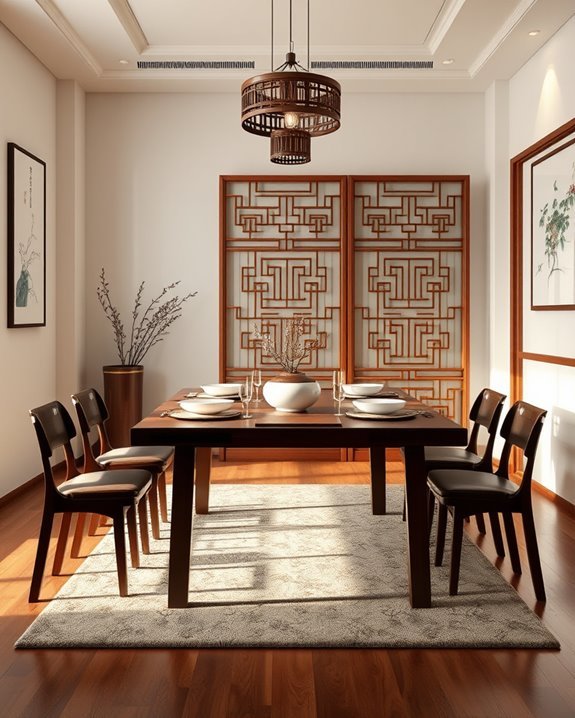 artistic space dividers screens