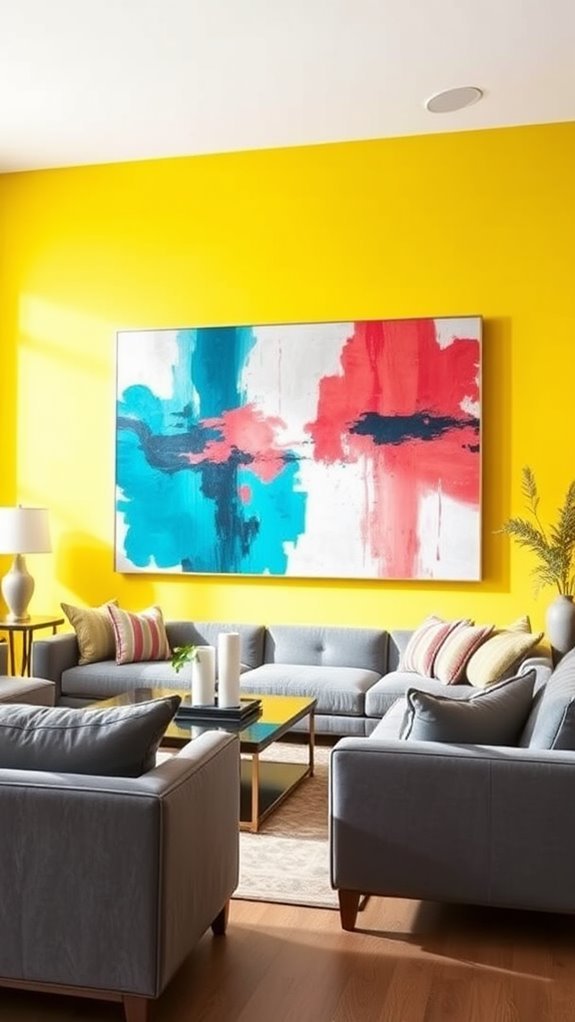 artistic statement wall design