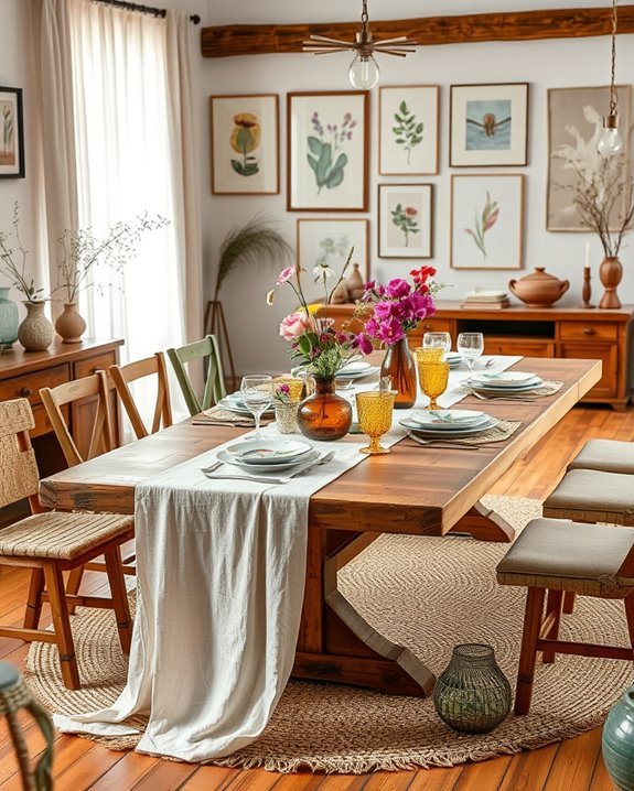 artistic table setting ideas