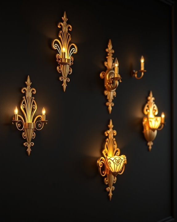 artistic wall sconces elevate