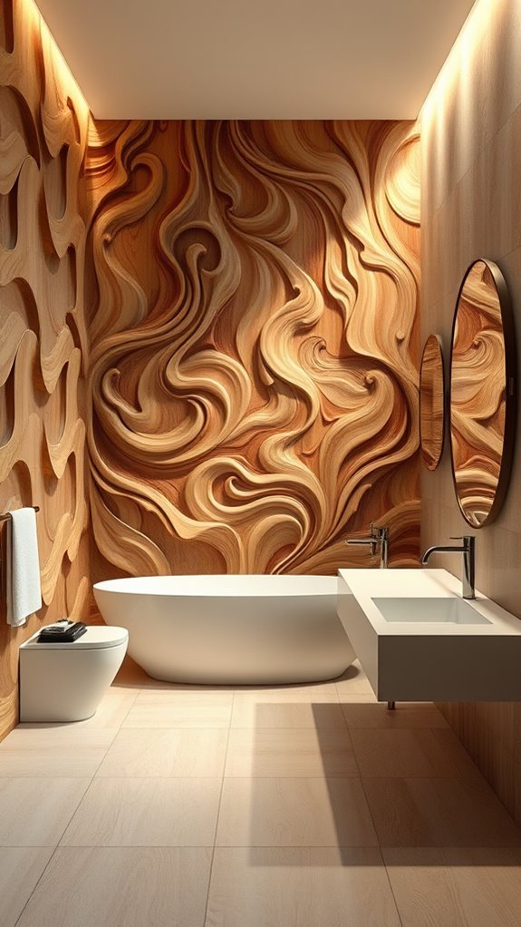 artistic wood carvings ideas