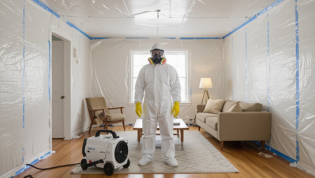 asbestos containment and protection