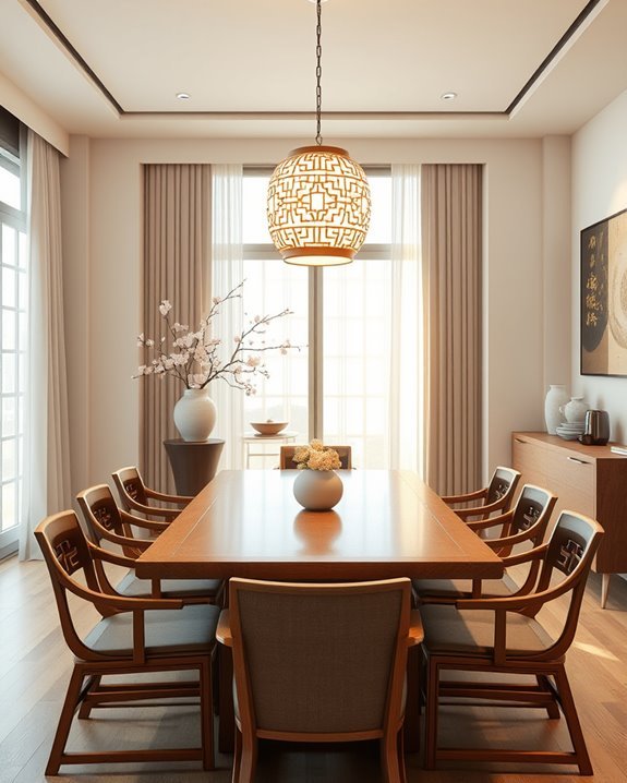 asian inspired pendant lighting