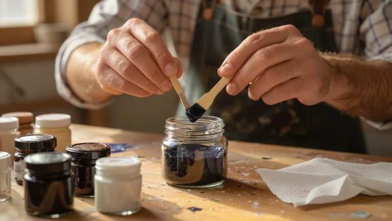 assess and salvage dried paint