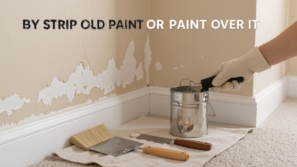 assess decide strip paint