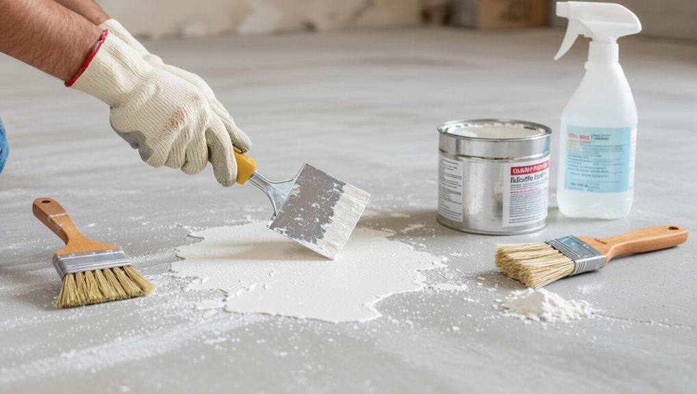 assess paint type first