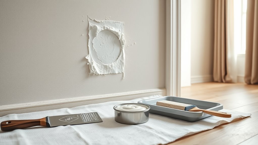 assess patch tape paint