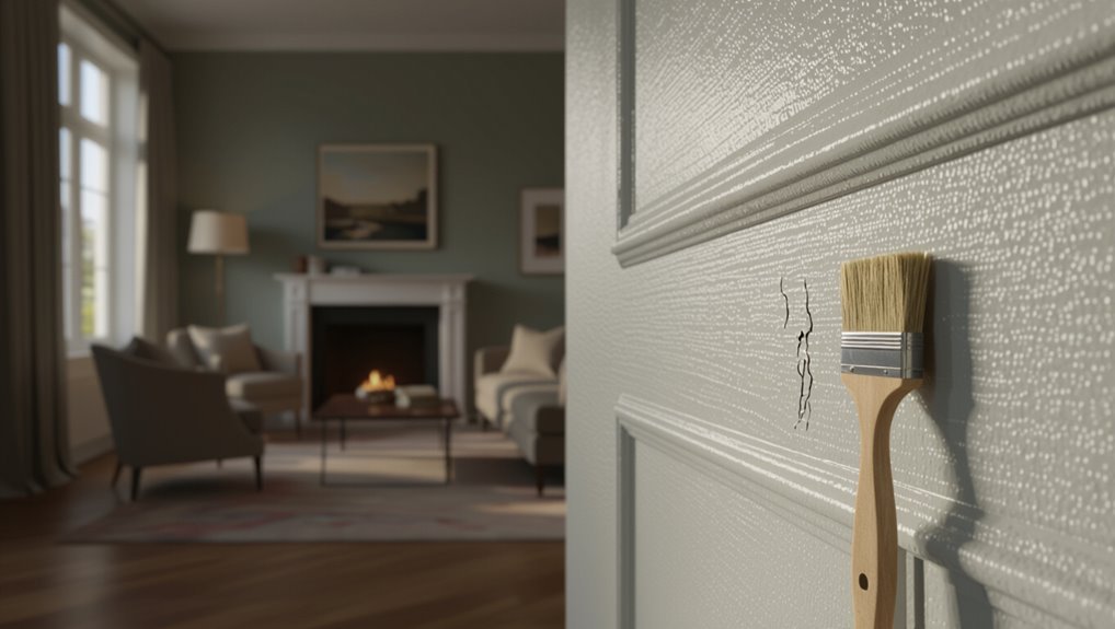 assess scratch depth wall type