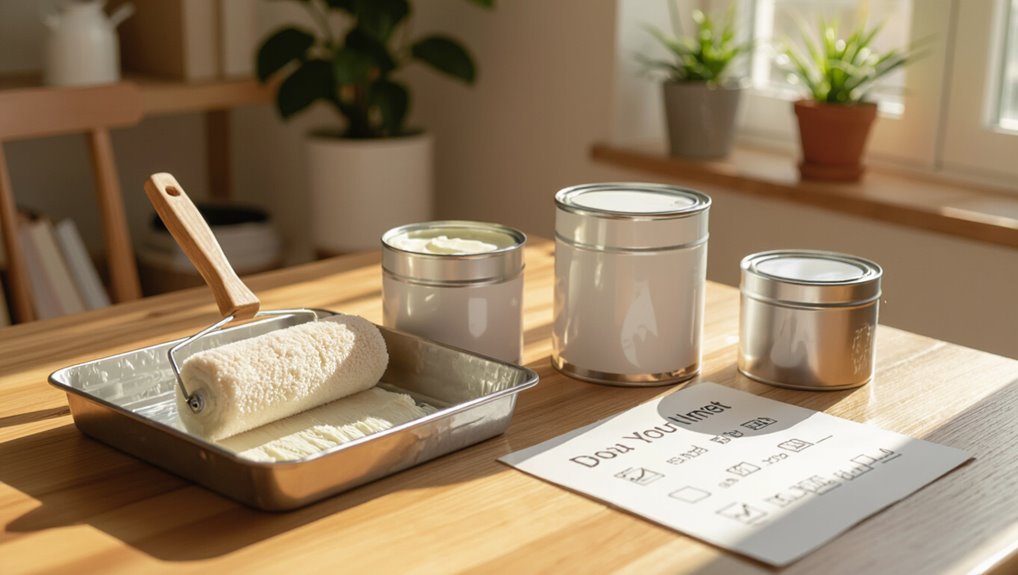 assess surfaces for primer