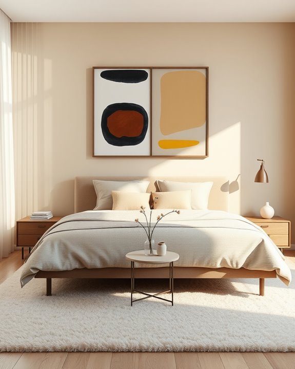 asymmetrical art creates intrigue
