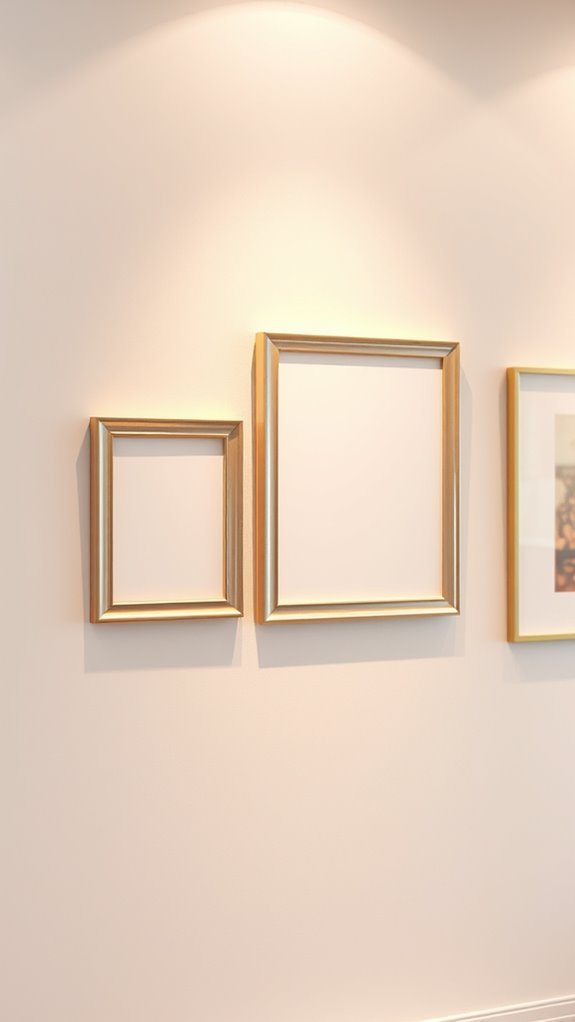 asymmetrical frame arrangement techniques