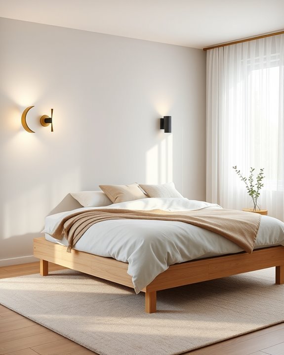 asymmetrical wall sconce lighting
