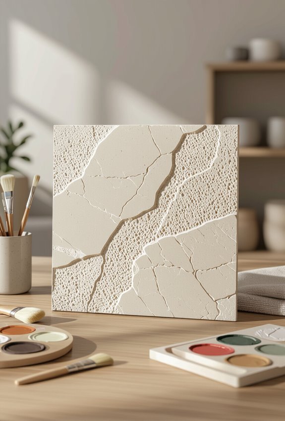 authentic hand painted textured surfaces