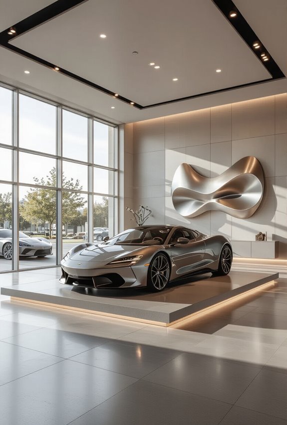 automotive themed immersive art installations