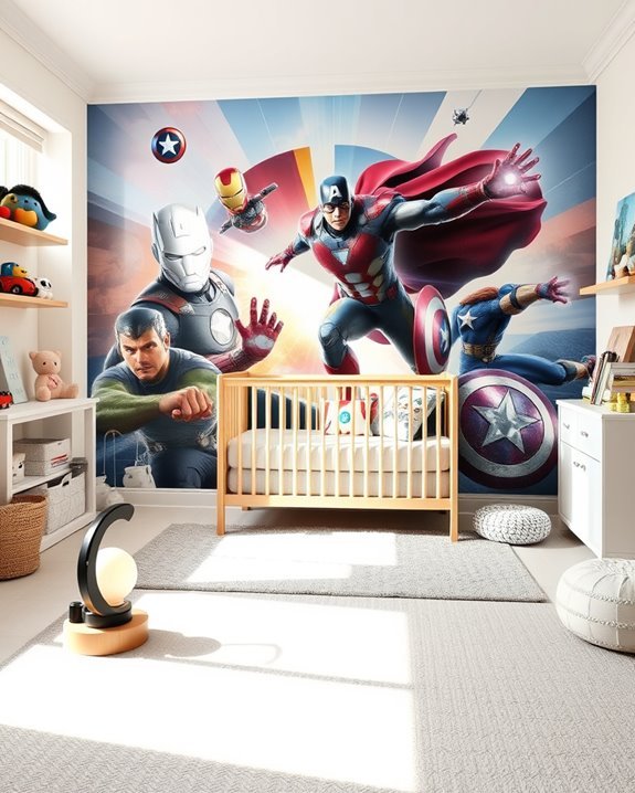 avengers themed room transformation