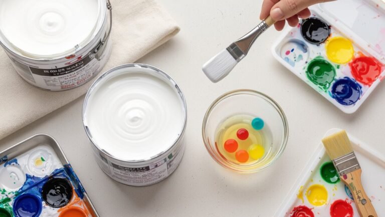avoid food coloring mix