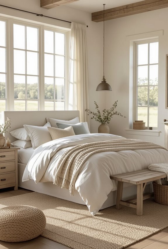 avoid kitschy cluttered farmhouse